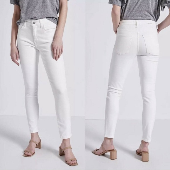 Current/Elliott Stiletto Skinny Jeans White 26 - Picture 2 of 10